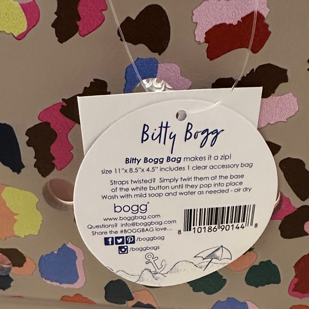 BOGG BAG Bitty Bogg Multicolor Patterned Tote - Picture 2 of 5